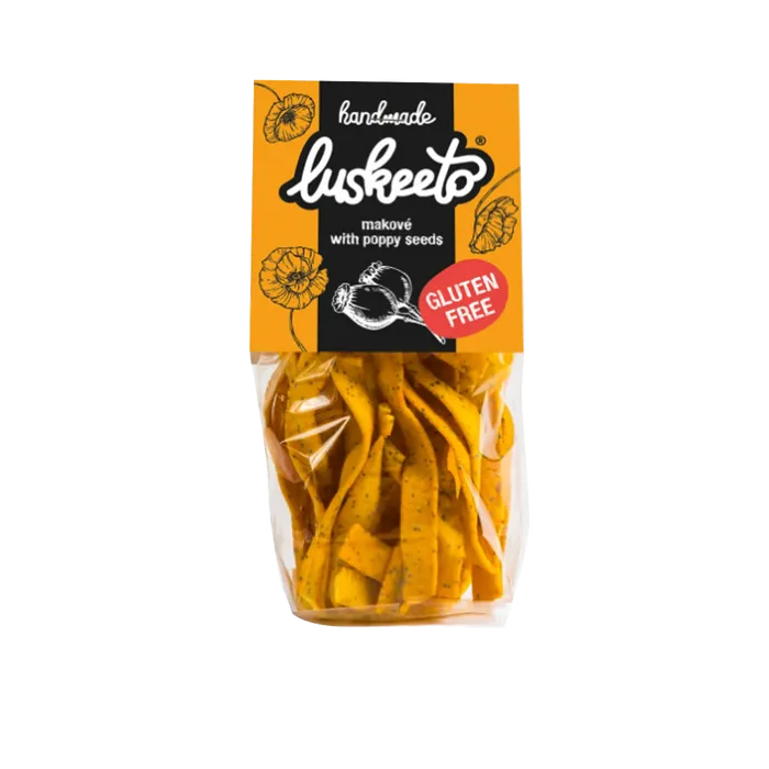 Luskeeto Krekry luštěninové s mákem 70 g